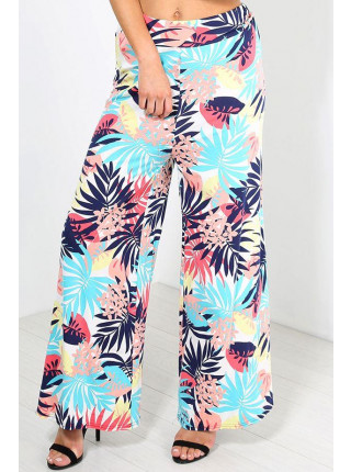 Liza Floral Palazzo Trousers