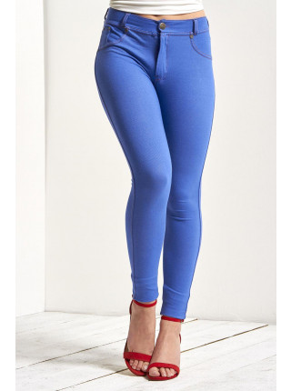 Ruth Style Plain Denim Look All Occasion Jeggings