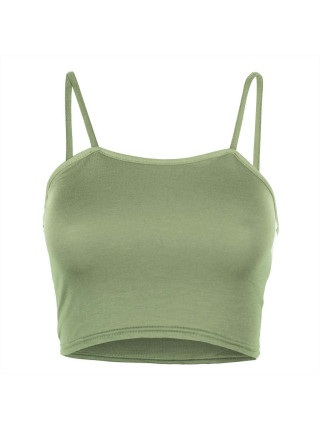 Charlotte Camisole Sleeveless Strappy Boobtube Crop Top 